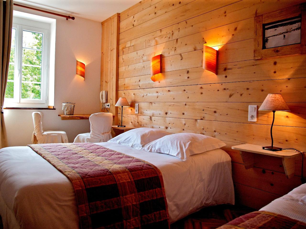 Logis Les Arobiers Hotel Lamoura Bagian luar foto